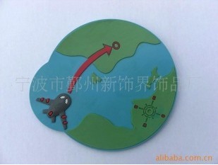 供应足球杯垫 pvc防滑垫